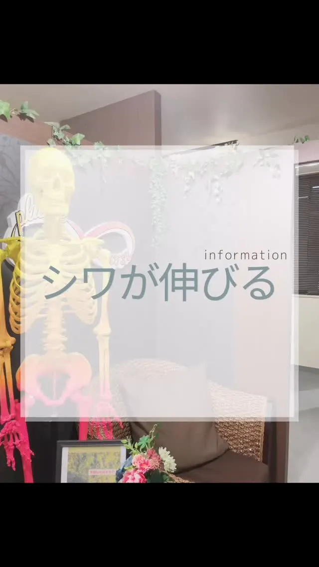 顔のシワと服のシワ　南区大橋